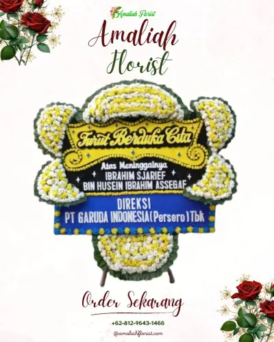 Papan Bunga Duka di Gambasan